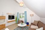 Wohnzimmer - FeWo10-8: strandnah,Balkon,Sauna,Pool - Top-Hundeurlaub