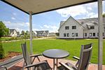 Terrasse - FeWo10-3: strandnah,Terrasse,Sauna,Pool - Top-Hundeurlaub