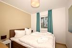 Schlafzimmer - FeWo10-3: strandnah,Terrasse,Sauna,Pool - Top-Hundeurlaub