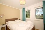 Schlafzimmer - FeWo10-2: strandnah,Terrasse,Sauna,Pool - Top-Hundeurlaub