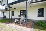 Terrasse - FeWo30-2: strandnah,Terrasse,Sauna,Pool - Top-Hundeurlaub