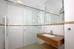 Badezimmer - FeWo30-7: strandnah,Balkon,Sauna,Pool - Top-Hundeurlaub