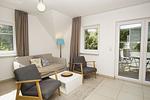 Wohnzimmer - FeWo30-7: strandnah,Balkon,Sauna,Pool - Top-Hundeurlaub