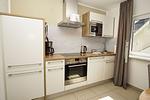 Küche / Küchenzeile - FeWo30-7: strandnah,Balkon,Sauna,Pool - Top-Hundeurlaub