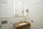 Badezimmer - FeWo30-7: strandnah,Balkon,Sauna,Pool - Top-Hundeurlaub