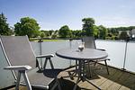 Balkon - FeWo30-8: strandnah,Balkon,Sauna,Pool - Top-Hundeurlaub