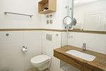 Badezimmer - FeWo30-8: strandnah,Balkon,Sauna,Pool - Top-Hundeurlaub