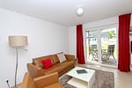 Wohnzimmer - FeWo14-2: strandnah,Terrasse,Sauna,Pool - Top-Hundeurlaub
