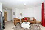 Wohnzimmer - FeWo14-2: strandnah,Terrasse,Sauna,Pool - Top-Hundeurlaub