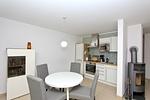Küche / Küchenzeile - FeWo14-2: strandnah,Terrasse,Sauna,Pool - Top-Hundeurlaub