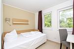 Schlafzimmer - FeWo14-2: strandnah,Terrasse,Sauna,Pool - Top-Hundeurlaub