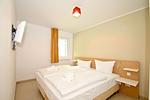 Schlafzimmer - FeWo30-3: strandnah,Terrasse,Sauna,Pool - Top-Hundeurlaub