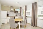 Küche / Küchenzeile - FeWo30-3: strandnah,Terrasse,Sauna,Pool - Top-Hundeurlaub