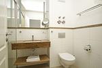 Badezimmer - FeWo30-3: strandnah,Terrasse,Sauna,Pool - Top-Hundeurlaub