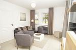 Wohnzimmer - FeWo30-4: strandnah,Terrasse,Sauna,Pool - Top-Hundeurlaub