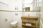 Badezimmer - FeWo30-4: strandnah,Terrasse,Sauna,Pool - Top-Hundeurlaub