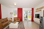 Wohnzimmer - FeWo14-3: strandnah,Terrasse,Sauna,Pool - Top-Hundeurlaub