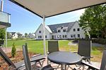 Terrasse - FeWo14-1: strandnah,Terrasse,Sauna,Pool - Top-Hundeurlaub