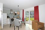 Küche / Küchenzeile - FeWo14-1: strandnah,Terrasse,Sauna,Pool - Top-Hundeurlaub
