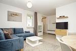 Wohnzimmer - FeWo30-1: strandnah,Terrasse,Sauna,Pool - Top-Hundeurlaub