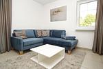 Wohnzimmer - FeWo30-1: strandnah,Terrasse,Sauna,Pool - Top-Hundeurlaub