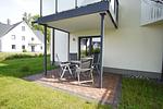 Terrasse - FeWo30-1: strandnah,Terrasse,Sauna,Pool - Top-Hundeurlaub