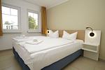 Schlafzimmer - FeWo30-1: strandnah,Terrasse,Sauna,Pool - Top-Hundeurlaub