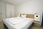 Schlafzimmer - FeWo30-1: strandnah,Terrasse,Sauna,Pool - Top-Hundeurlaub