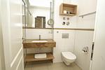 Badezimmer - FeWo30-1: strandnah,Terrasse,Sauna,Pool - Top-Hundeurlaub