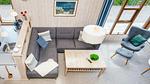 Indoor - Ferienhaus für 7 Personen (68 m²) in Juelsminde - Top-Hundeurlaub