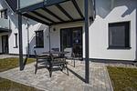 Terrasse - FeWo12-2: strandnah,Terrasse,Sauna,Pool - Top-Hundeurlaub