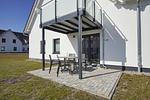 Terrasse - FeWo12-4: strandnah,Terrasse,Sauna,Pool - Top-Hundeurlaub