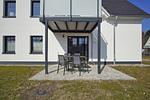 Terrasse - FeWo12-4: strandnah,Terrasse,Sauna,Pool - Top-Hundeurlaub
