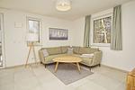 Wohnzimmer - FeWo12-1: strandnah,Terrasse,Sauna,Pool - Top-Hundeurlaub