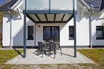 Terrasse - FeWo12-1: strandnah,Terrasse,Sauna,Pool - Top-Hundeurlaub