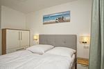 Schlafzimmer - FeWo12-1: strandnah,Terrasse,Sauna,Pool - Top-Hundeurlaub