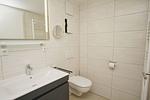 Badezimmer - FeWo12-1: strandnah,Terrasse,Sauna,Pool - Top-Hundeurlaub