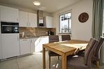 Küche / Küchenzeile - FeWo12-3: strandnah,Terrasse,Sauna,Pool - Top-Hundeurlaub