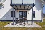 Terrasse - FeWo12-3: strandnah,Terrasse,Sauna,Pool - Top-Hundeurlaub