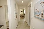 Flurbereich - FeWo12-3: strandnah,Terrasse,Sauna,Pool - Top-Hundeurlaub
