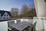 Balkon - FeWo12-6: strandnah,Balkon,Sauna,Pool - Top-Hundeurlaub