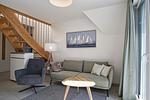 Wohnzimmer - FeWo12-6: strandnah,Balkon,Sauna,Pool - Top-Hundeurlaub