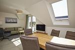 Wohnzimmer - FeWo12-6: strandnah,Balkon,Sauna,Pool - Top-Hundeurlaub