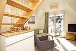 Wohnzimmer - FeWo12-6: strandnah,Balkon,Sauna,Pool - Top-Hundeurlaub