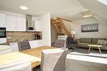 Küche / Küchenzeile - FeWo12-6: strandnah,Balkon,Sauna,Pool - Top-Hundeurlaub