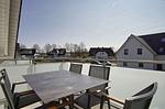 Balkon - FeWo12-6: strandnah,Balkon,Sauna,Pool - Top-Hundeurlaub