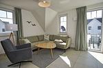 Wohnzimmer - FeWo12-7: strandnah,Balkon,Sauna,Pool - Top-Hundeurlaub