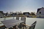 Balkon - FeWo12-7: strandnah,Balkon,Sauna,Pool - Top-Hundeurlaub