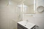 Badezimmer - FeWo12-7: strandnah,Balkon,Sauna,Pool - Top-Hundeurlaub