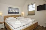 Schlafzimmer - FeWo12-7: strandnah,Balkon,Sauna,Pool - Top-Hundeurlaub